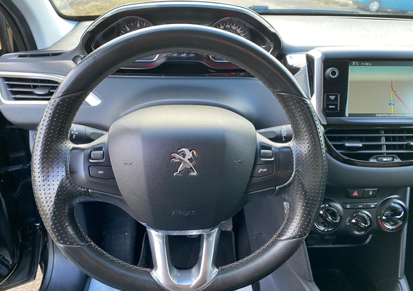 Peugeot 208 cena 26890 przebieg: 148463, rok produkcji 2014 z Strzyżów małe 781